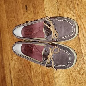 Purple Sperrys